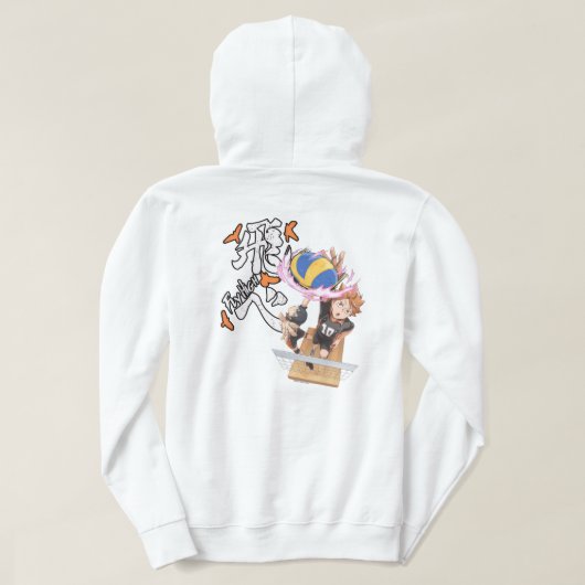 🏐Fly High Volleyball Tee & Hoodie – Crow Spirit🏐 (Design Rückseite)