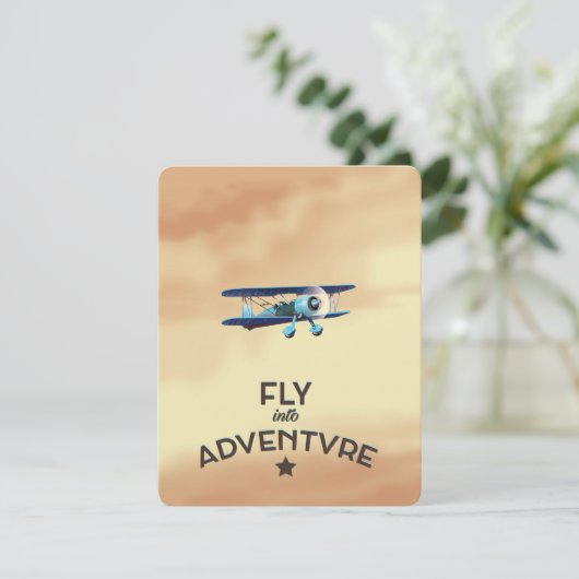 Fly Into Adventure (Stehend Vorderseite)