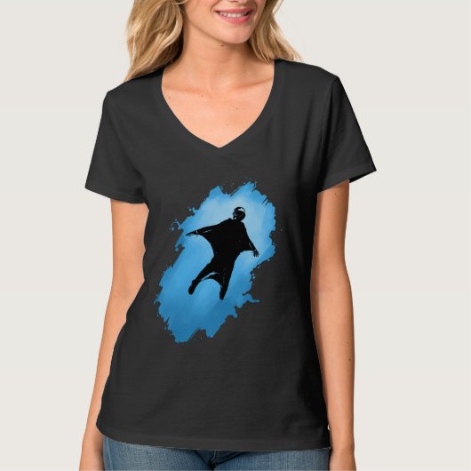 Fly like a bird wingsuit freedom T-Shirt (Vorderseite)