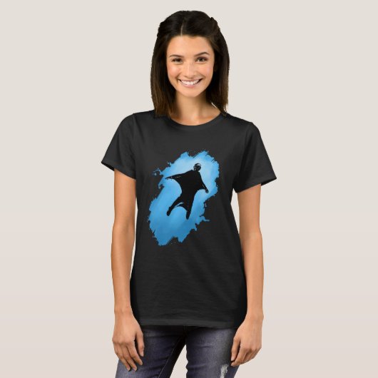 Fly like a bird wingsuit freedom T-Shirt (Vorne ganz)