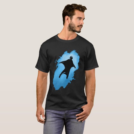 Fly like a bird wingsuit freedom T-Shirt (Vorne ganz)