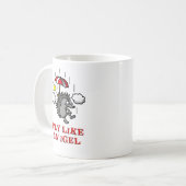 fly like an igel kaffeetasse (Vorderseite Links)