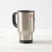 Fly  Lockheed Constellation Travel Commuter Mug Reisebecher (Vorderseite Links)