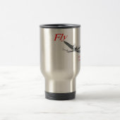 Fly  Lockheed Constellation Travel Commuter Mug Reisebecher (Mittel)