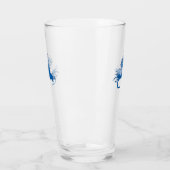 Fly Master - Blue Pint Glass Glas (Links)