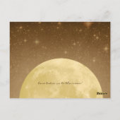 Fly Me to Moon - Tischnummer Card (Rückseite)