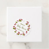 Fly Mushrooms Goblincore Garden Baby Duschgeschenk Geschenkanhänger (Beispiel)