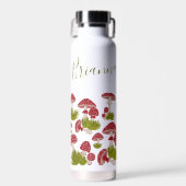 Fly Mushrooms Goblincore Garden Individuelle Name Trinkflasche (Vorne)