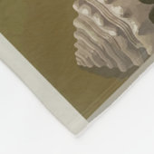 Fly Paris France Vintage Travel Poster Fleecedecke (Ecke)