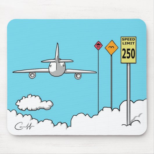 Fly Safe Mousepad (Vorne)