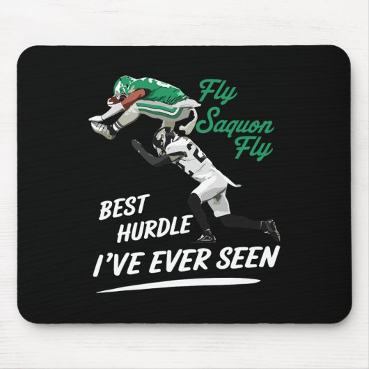 Fly Saquon Fly Best Hundle Ich habe schon einmal A Mousepad (Vorne)