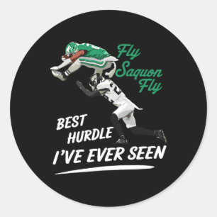 Fly Saquon Fly Best Hundle Ich habe schon einmal A Runder Aufkleber
