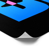 Fly Soar Dance Poster (Ecke)