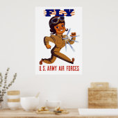 FLY — Streitkräfte Poster (Küche)