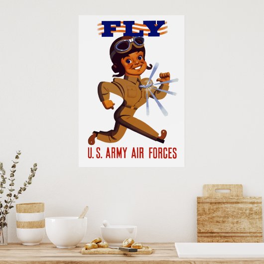 FLY — Streitkräfte Poster (Küche)