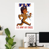FLY — Streitkräfte Poster (Heimbüro)