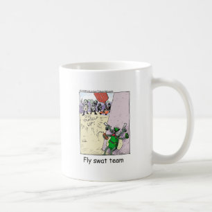 Fly Swat Team Funny Police Geschenke & Sammlerstüc Kaffeetasse