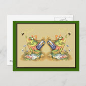 Fly Swatter Postkarte (Vorne/Hinten)