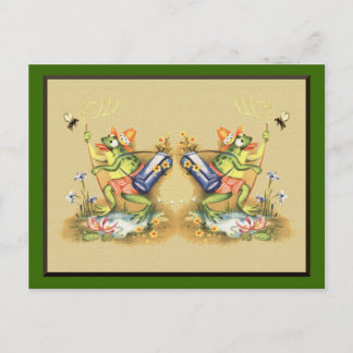 Fly Swatter Postkarte