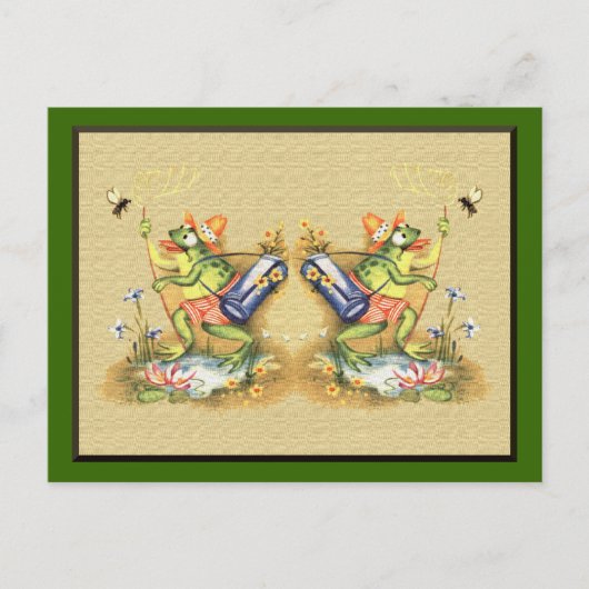 Fly Swatter Postkarte (Vorderseite)