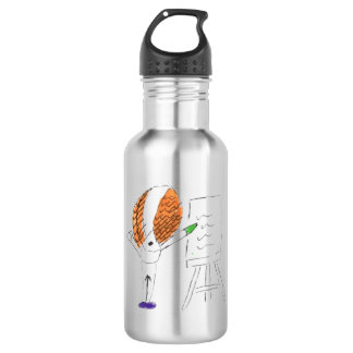 Fly Teacher Wasserflasche aus Edelstahl
