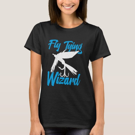 Fly Tying Wizard T-Shirt (Vorderseite)