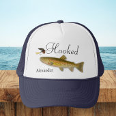Fly Typ Fishermen Flyfish Hat Truckerkappe