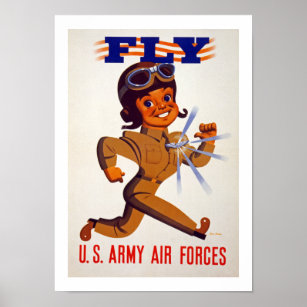 Fly - US Army Air Force Poster