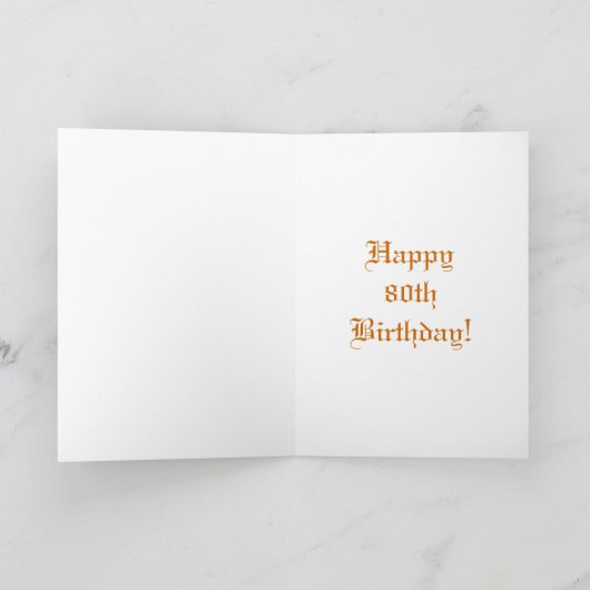 Fly With The Eagles / Celebrate Karte (Innenseite)