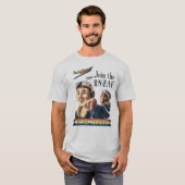 Fly with the Victory Squadrons | World War 2 T-Shirt (Vorne ganz)
