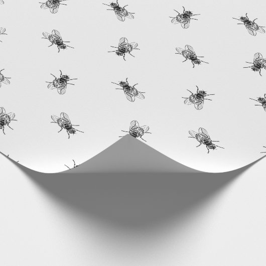 Fly Wrapping Paper Geschenkpapier (Ecke)