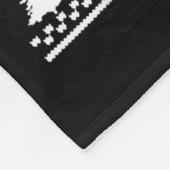 Fly You Fools Wizard Santa Sleigh Reindeer Christm Fleecedecke (Ecke)