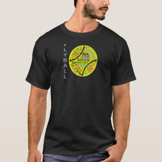 Flyball Dog Flyball Sportwortwolke T-Shirt