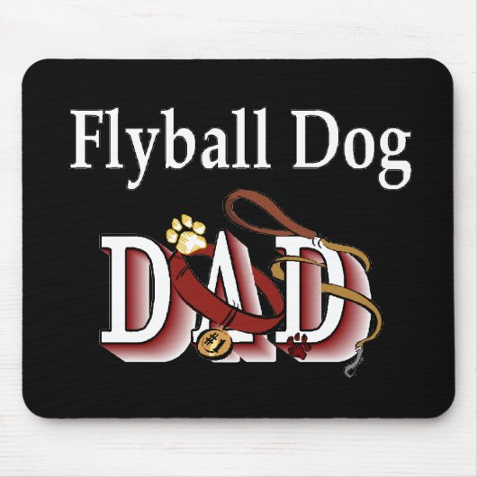 Flyball Dog Geschenke Mousepad (Vorne)