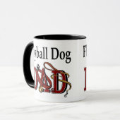 Flyball Dog Geschenke Tasse (Vorderseite Links)