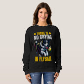 Flyball Dog Parkour Border Collie Flyball Sweatshirt (Vorne ganz)