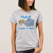 Flyball Drehung Frauen T T-Shirt (Vorderseite)