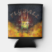 Flyball Flamz: Drag Racing für Hunde! Dosenkühler (Vorderseite)