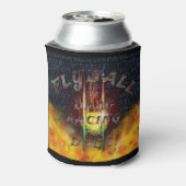 Flyball Flamz: Drag Racing für Hunde! Dosenkühler (Kanne Rückseite)