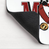 Flyball Hund Mama Geschenke Mousepad (Ecke)
