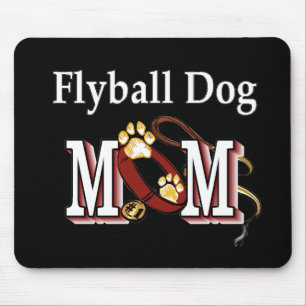 Flyball Hund Mama Geschenke Mousepad