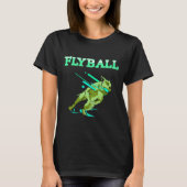 Flyball Hunde T-Shirt (Vorderseite)