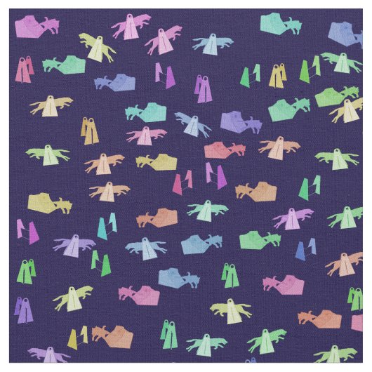 Flyball Sprünge Stoff (Nahaufnahme)