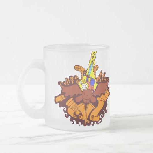 flybear mushmug mattglastasse (Links)
