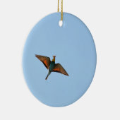 Flycatcher Keramik Ornament (Rechts)