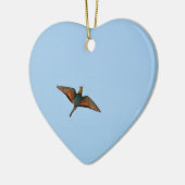 Flycatcher Keramikornament (Links)