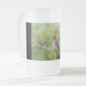Flycatcher Mattglas Bierglas (Vorderseite Links)