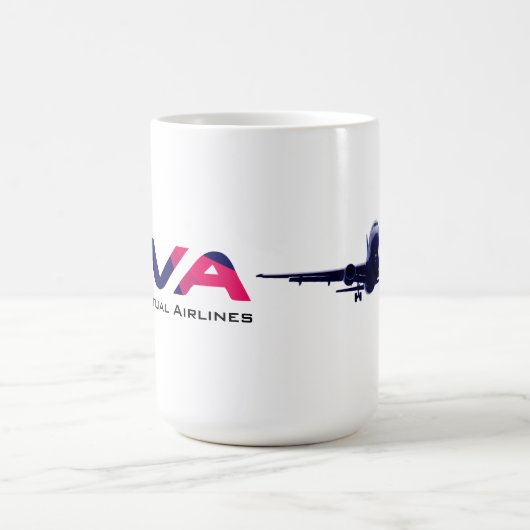 FlyDVA - grundlegende Grafik-Schale Kaffeetasse (Mittel)