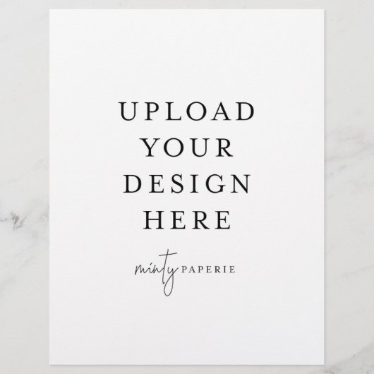 Flyer 8,5 Zoll x 11 Zoll (Vorne)