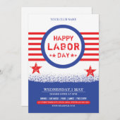 Flyer am Arbeitstag Einladung (Vorne/Hinten)